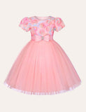 Flower Bow Party Dress - CCMOM
