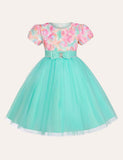 Flower Bow Party Dress - CCMOM