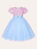 Flower Bow Party Dress - CCMOM