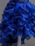 Flower Embroidered Princess Mesh Party Dress - CCMOM