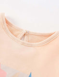 Flower Print Long Sleeve Bottoming Shirt - CCMOM