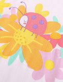 Flower Printed Cute T-shirt - CCMOM