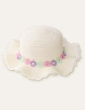 Flower Travel Vacation Straw Hat - CCMOM