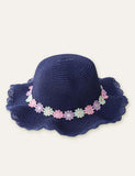 Flower Travel Vacation Straw Hat