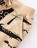 Forest Animal Printed Sweatpants - CCMOM