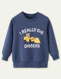 Forklift Printed Sweater