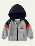Forklift Printing plus Velvet Zip Jacket - CCMOM