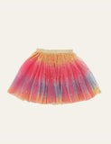 Free Free Free Rainbow Star Mesh Skirt