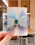 Frozen Mesh Bow Cute Hairpin - CCMOM