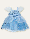 Frozen Mesh Party Dress - CCMOM
