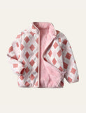 Full Print Polar Fleece Jacket - CCMOM