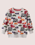 Full Printed Car Sweatshirt - CCMOM