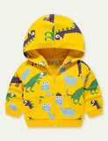 Full Printed Dinosaur Coat - CCMOM