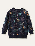 Funny Dinosaur Full Printed Sweatshirt - CCMOM