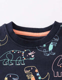 Funny Dinosaur Full Printed Sweatshirt - CCMOM