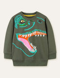 Funny Dinosaur Printed Sweatshirt - CCMOM