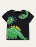 Funny Dinosaur Printed T-shirt - CCMOM