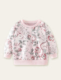 Garden Rabbit Printed Sweatshirt - CCMOM