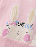 Garland Rabbit Printed Sweatshirt - CCMOM