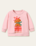 Gift Puppy Printed Sweatshirt - CCMOM