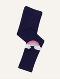Girl's Cute Patch Trousers - CCMOM