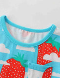 Girls Knitted Cotton Cartoon Round Neck Princess Dress - CCMOM