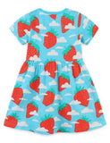 Girls Knitted Cotton Cartoon Round Neck Princess Dress - CCMOM