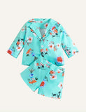 Girls' printed jackets and shorts - CCMOM