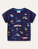 Glowing Dinosaur World T-shirt - CCMOM