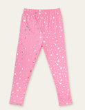 Gold Star Printed Leggings - CCMOM