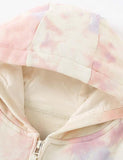 Gradient Printing Hooded Jacket - CCMOM
