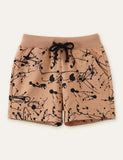 Graffiti Printed Shorts - CCMOM