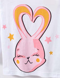 Happy Rabbit Printed Long Sleeve T-shirt - CCMOM