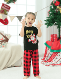 Happy Santa Claus Printed Family Matching Pajamas - CCMOM