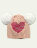 Heart Knitted Woolen Hat - CCMOM