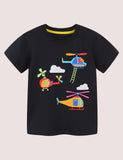 Helicopter Printed T-shirt - CCMOM