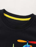 Helicopter Printed T-shirt - CCMOM
