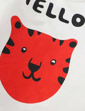 Hello Cat Printed Sweatshirt - CCMOM