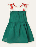 High Waist Spaghetti Strap Dress - CCMOM