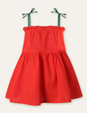 High Waist Spaghetti Strap Dress - CCMOM