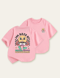 Kids First Day of School Smiley Printed T-shirt - CCMOM