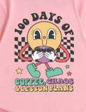 Kids First Day of School Smiley Printed T-shirt - CCMOM