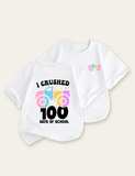 Kids First Day of School Truck Printed T-shirt - CCMOM
