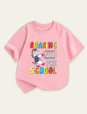 Kids First Day of School Unicorn Printed T-shirt - CCMOM