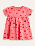 Ladybug Printed Dress - CCMOM