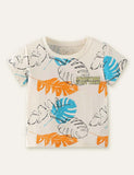 Leaf Printed T-shirt - CCMOM