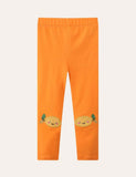Lemon Appliqu¡§| Leggings - CCMOM