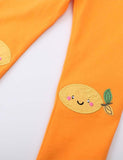 Lemon Appliqu¡§| Leggings - CCMOM