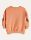 Leopard Appliqu¡§| Sweatshirt + Zoo Printed Leggings - CCMOM