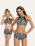 Leopard Printed Family Matching Swimsuit - CCMOM